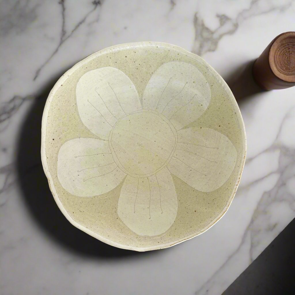 Ceramic Flower Plate