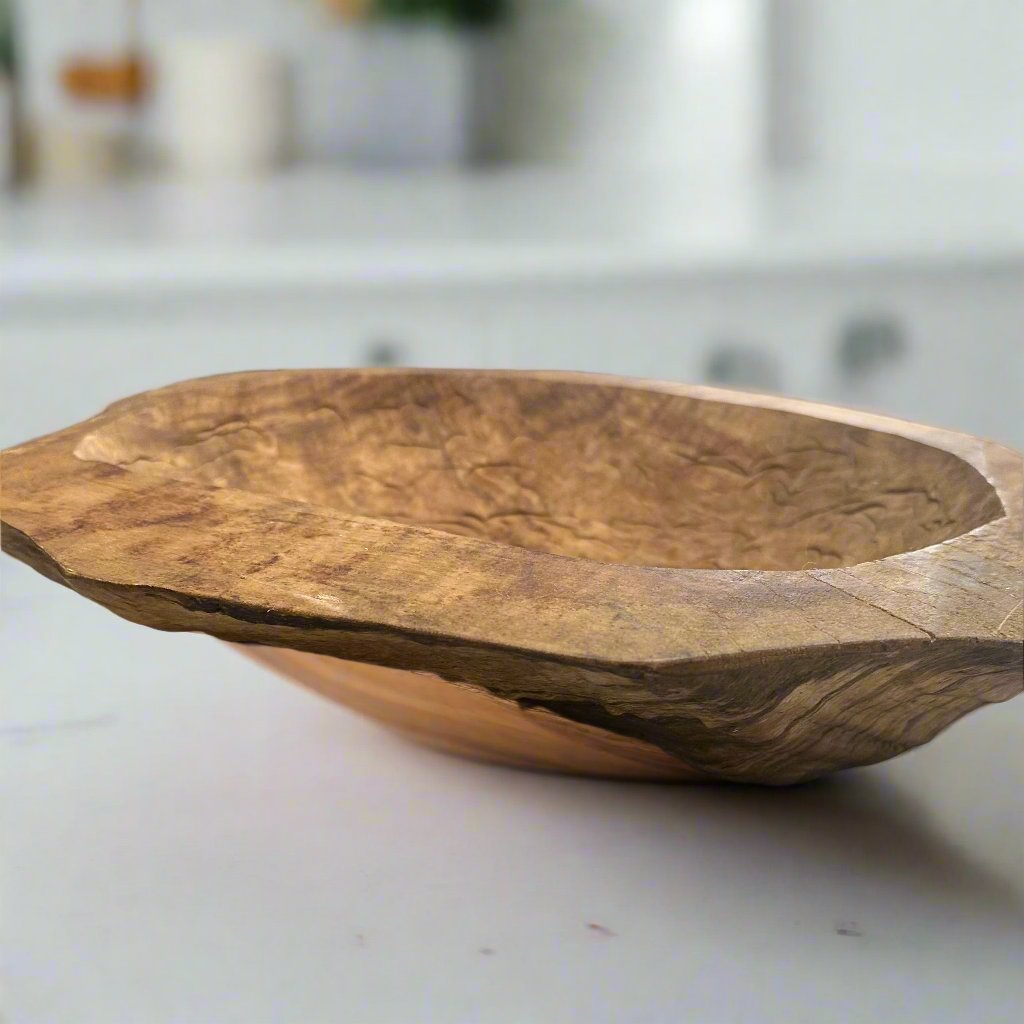 Rustic Wood Bowl