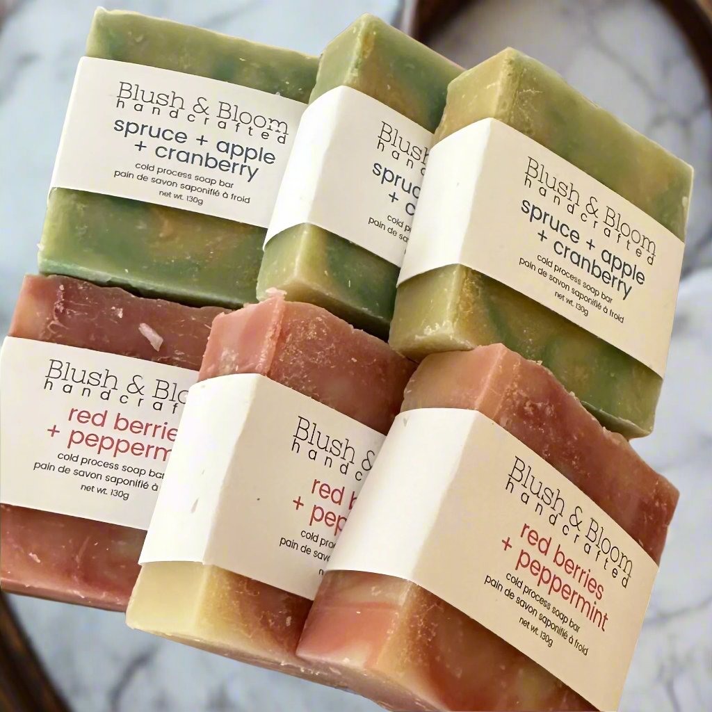 Blush & Bloom Holiday Soap