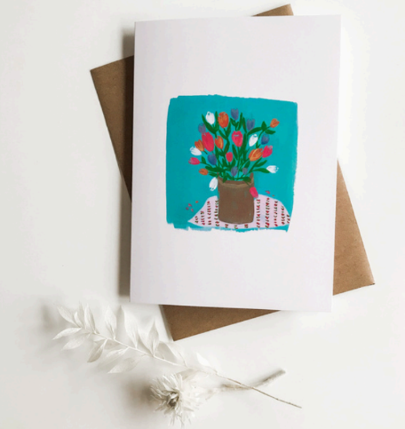 Tulip Greeting Card